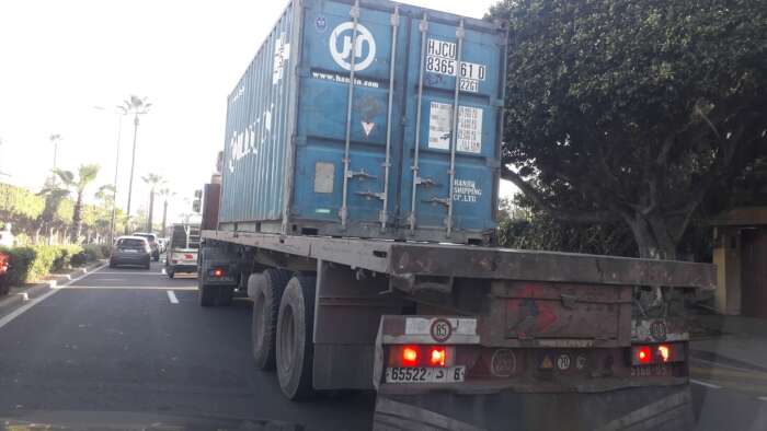 circulation poids lourd - Circulation des poids lourds, la Wilaya de Casablanca cède sous la pression des transporteurs
