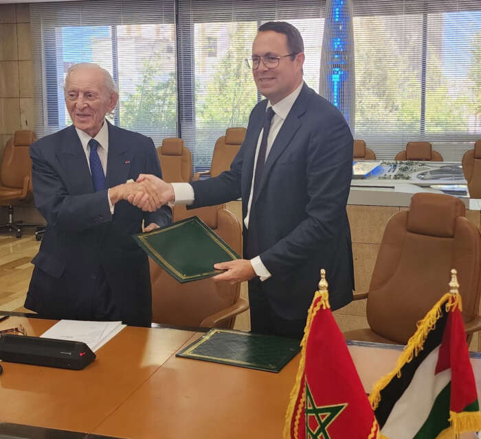 Partenariat BANK OF AFRICA BANK OF PALESTINE Othman Benjelloun Hashim Shawa - UN PARTENARIAT STRATEGIQUE EST SCELLE ENTRE BANK OF AFRICA ET BANK OF PALESTINE