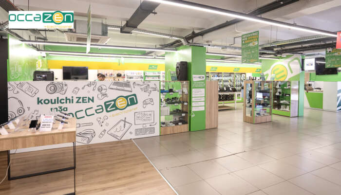 Visuel - Electroplanet lance Occazen dans ses magasins : un nouveau concept responsable d'achat, de vente et de réparation de produits électroniques d'occasion