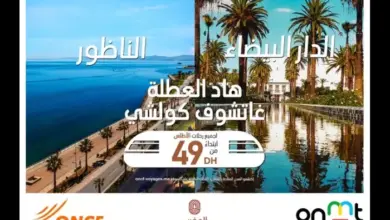 ONMT ONCF 390x220 - L’ONMT et l’ONCF lancent une campagne pour la promotion du tourisme interne