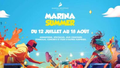 marina summer 390x220 - Marina Shopping lance son “Marina Summer”, une célébration de l’été, l’art, le sport, la culture et la musique