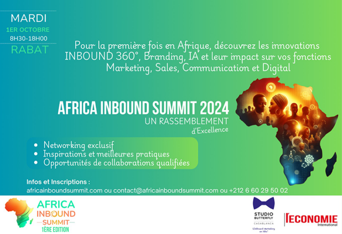 AIS 2024 Visuel - Lancement de l’AFRICA INBOUND SUMMIT 2024 : une nouvelle Ère pour le Marketing en Afrique débute à Rabat le 1er Octobre 2024