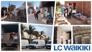 LCW Morocco Donations new 1 390x220 - LC Waikiki dévoile sa collection de rentrée scolaire pour plus de 20 000 enfants en besoin