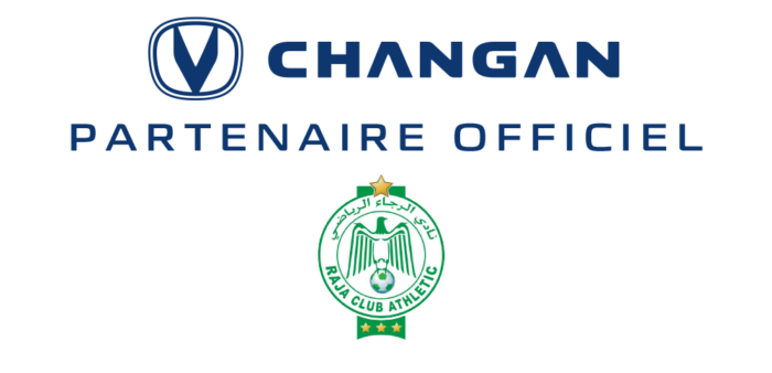 Logo CHANGAN PARTENAIRE RAJA - Changan Auto Maroc devient partenaire majeur du Raja Club Athletic pour soutenir le sport national