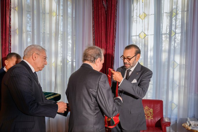 lahlimi roi - Haut-Commissariat au Plan : passation de pouvoirs entre MM. Benmoussa et Lahlimi