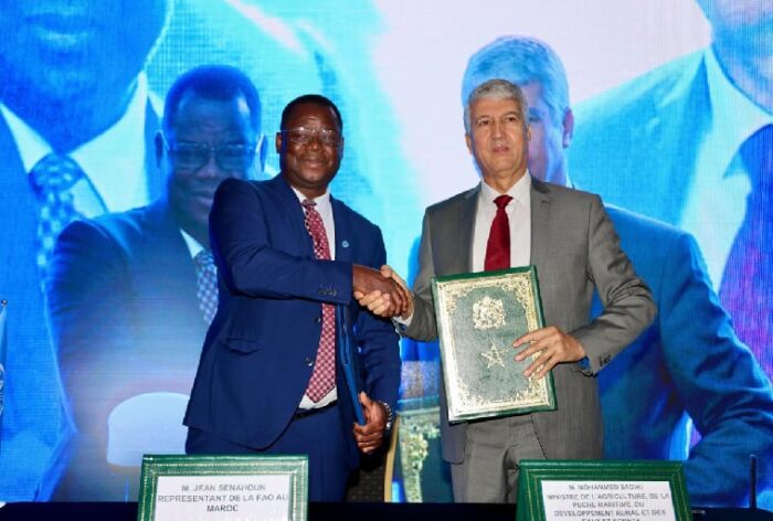 ministere de lAgriculture et la FAO scaled - 44e journée mondiale de l’alimentation: Signature de projets et programmes entre le ministère de l’Agriculture et la FAO