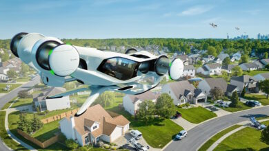 231002 CruiseUp Rendering Neighborhood oB 1536x1024 1 390x220 - CycloTech : le premier vol de la voiture volante BlackBird prévu pour début 2025