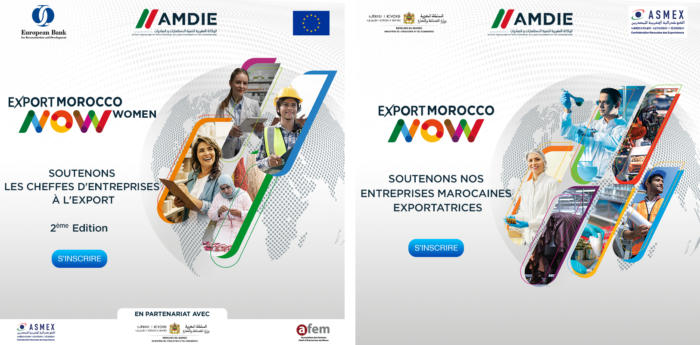 Visuel AMI 2024 final FR - L'AMDIE lance une nouvelle campagne de sélection des candidatures à ses deux programmes d'accompagnement à l'export