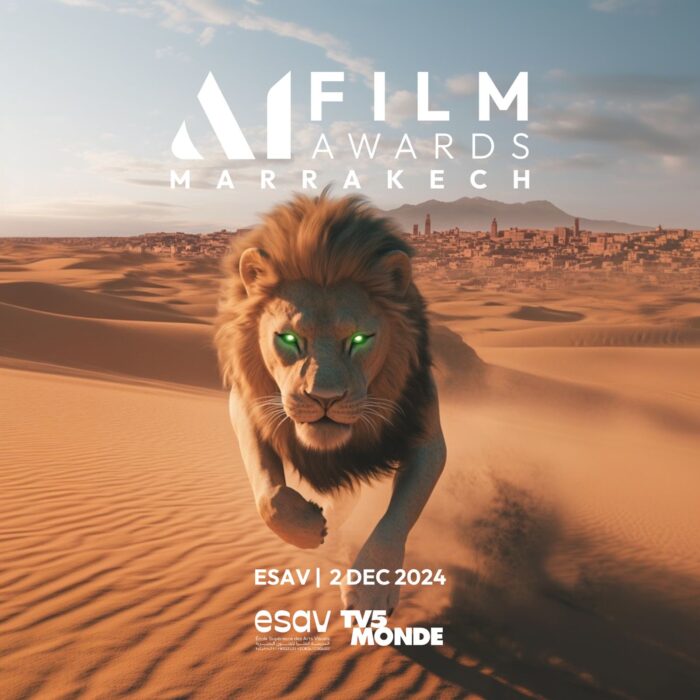 affiche AI FILM AWARD  scaled - AI Film Awards .. Après Cannes, Venise et Dubaï, le AI Film Awards arrive à Marrakech