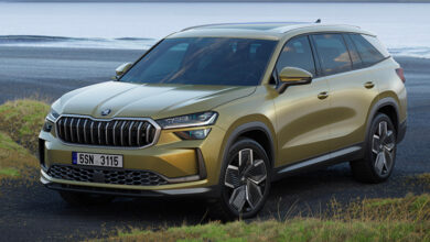 skoda kodiaq 2024 suv 7 places front 390x220 - NOUVEAU ŠKODA KODIAQ : UN DESIGN IMPOSANT, UN CONFORT SANS COMPROMIS