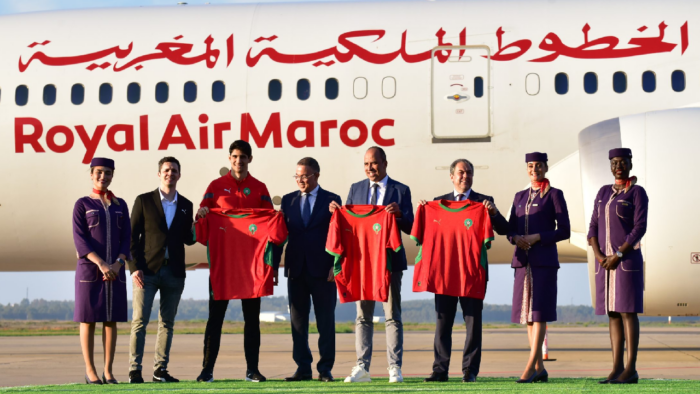 slider 1731353670Nouveau projet 19 - Lancement du nouveau maillot de l'équipe nationale marocaine à Salé