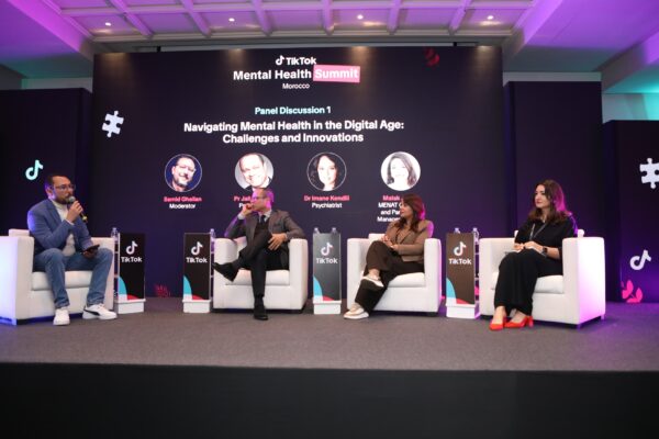 Panel 600x400 - TIKTOK ORGANISE SON PREMIER SOMMET SUR LA SANTÉ MENTALE À CASABLANCA