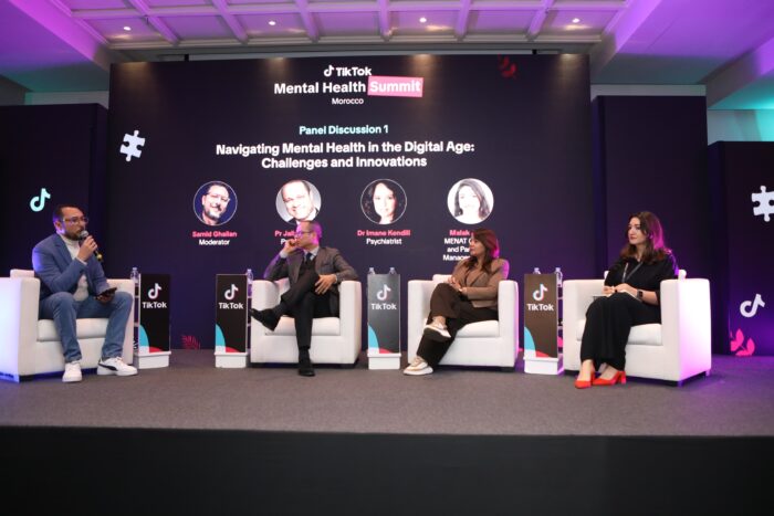 Panel scaled - TIKTOK ORGANISE SON PREMIER SOMMET SUR LA SANTÉ MENTALE À CASABLANCA