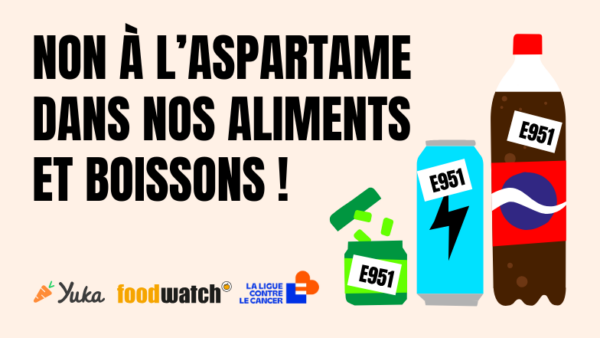 aspartame visuel actu 600x338 - Cancer: Une pétition européenne pour interdire l'aspartame