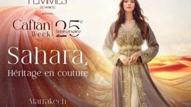 caftan 390x220 - Caftan Week 2025 (8-11 mai) : L’âme du Sahara marocain capturée par le Caftan à Marrakech