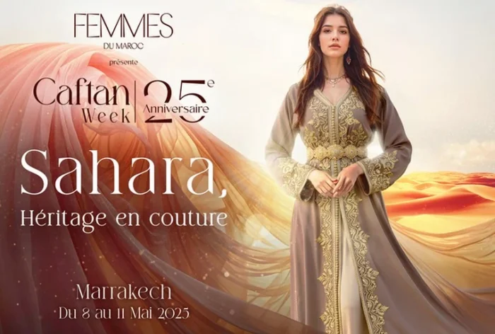 caftan scaled - Caftan Week 2025 (8-11 mai) : L’âme du Sahara marocain capturée par le Caftan à Marrakech