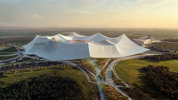 Casablanca, le stade Hassan II livré en 2027 Stade Hassan II 600x337 - Casablanca, le stade Hassan II livré en 2027