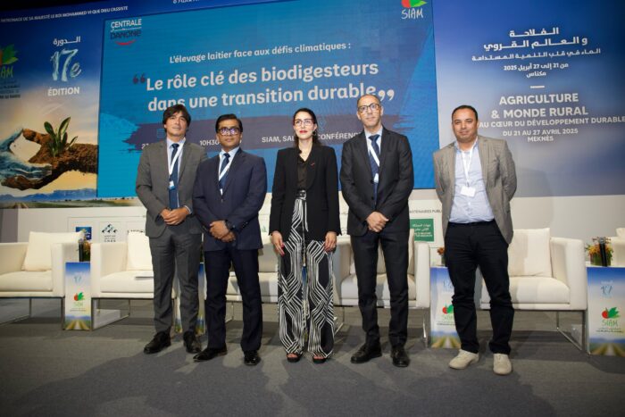 IMAGE CD 1 scaled - SIAM 2025 : Centrale Danone déploie les biodigesteurs de Sistema.bio dans 4 000 fermes laitières pour une énergie propre
