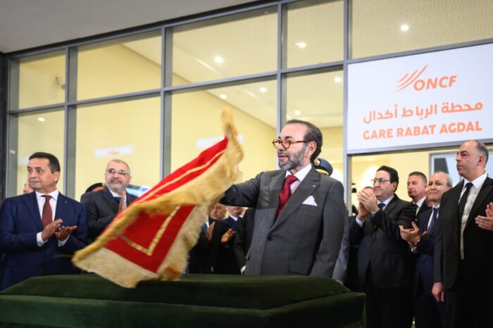 SM Le Roi scaled - SM le Roi lance à Rabat les travaux de réalisation de la Ligne à Grande Vitesse Kénitra-Marrakech