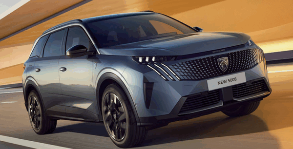 nouveau Peugeot 5008 600x306 - Le SUV PEUGEOT 5008, un nouvel horizon pour les familles exigeantes