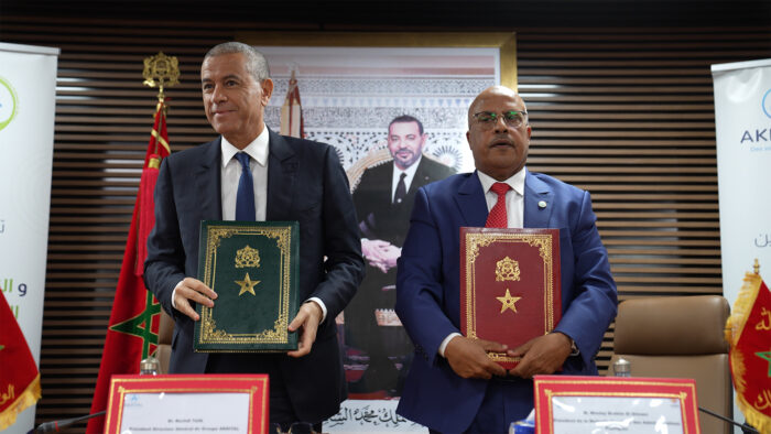 1 scaled - Laâyoune: Convention de partenariat entre le Groupe AKDITAL et la MGPAP