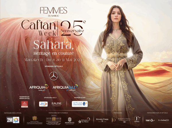 Caftan Week 2025 : 25 ans de splendeur célébrés à Marrakech KV CW25 1 600x447 - Caftan Week 2025 : 25 ans de splendeur célébrés à Marrakech