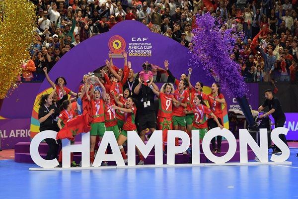 can futsal feminin - CAN féminine futsal (finale): Le Maroc remporte le titre en battant la Tanzanie (3-2)