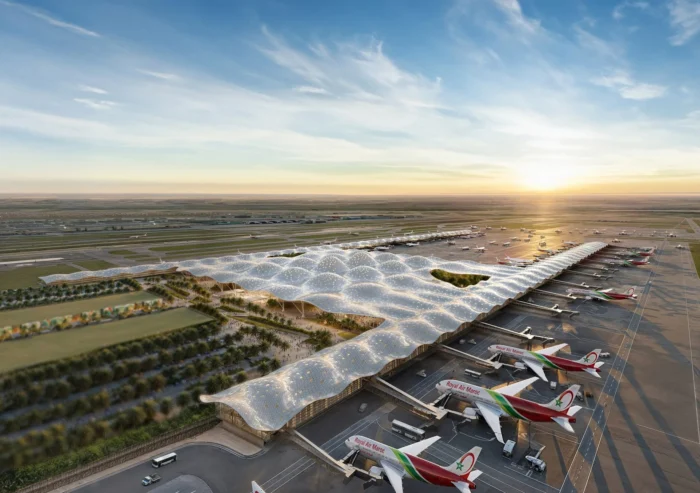 nouveau terminal aeroport Mohammed V de Casablanca scaled - Aéroport Mohammed V : lancement des appels à manifestation d’intérêt pour le nouveau terminal