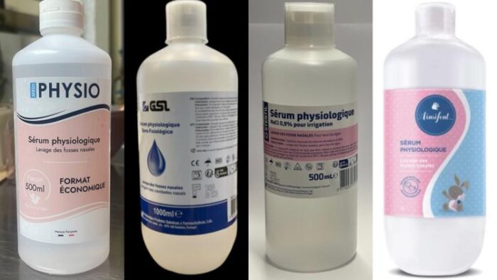 serum scaled - Sérums physiologiques: rappel massif en France, liste des marques concernées