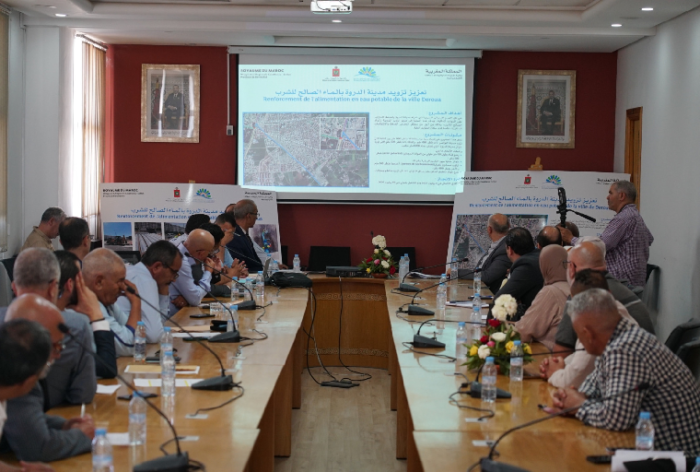 SRM Deroua scaled - Ville de Deroua: Forte mobilisation de la SRM Casablanca-Settat pour améliorer l’approvisionnement en eau potable