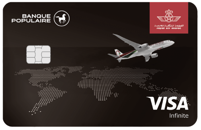 CARTE INFINITE RAM scaled - La Banque Populaire lance une carte Visa Infinite co-brandée Royal Air Maroc