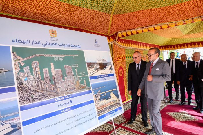 SM le Roi inaugure de grands projets au port de Casablanca scaled - Casablanca se dote d’un terminal de croisière aux standards mondiaux