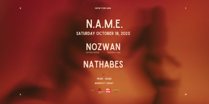 N.A.M.E 1000 x 500 px 2 scaled - Rabat accueille N.A.M.E., un nouveau format d’événements créatifs