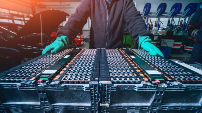 Technologie verte batteries électriques