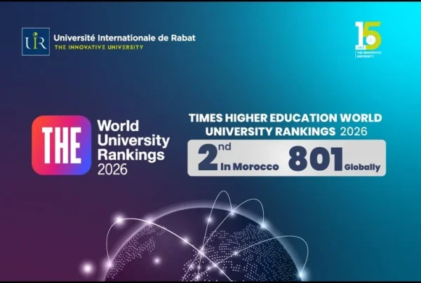 UIR 600x404 - L’UIR intègre le prestigieux classement international “Times Higher Education World University Ranking” et occupe la 2e place au niveau national