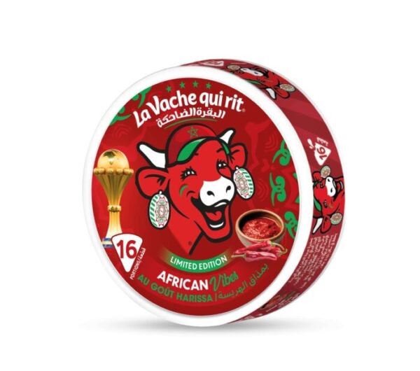 3D LVQRMAROC LIMITED EDITION 2025 HARISSA 3D LVQR HARISSAx16 600x530 - La Vache qui rit met du piquant dans la CAN 2025 avec une édition limitée Harissa