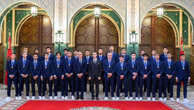 u20 joueurs - Un accueil princier et triomphal