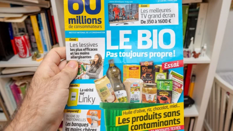 60 millions consommateurs - En France, l'Etat veut liquider le magazine 60 Millions de Consommateurs