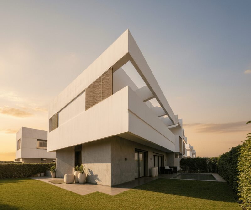 Anfa Blue pour CP 1 - Anfa Blue accélère à Ain Diab Extension : villas témoins ouvertes et plus de 70% des unités vendues