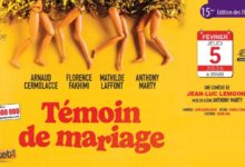 Visuel Temoin.de .mariage 220x150 - Les Théâtrales ouvrent leur 15e édition avec “Témoin de mariage” au Studio des Arts Vivants