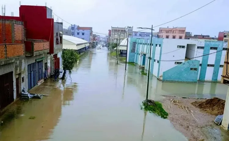 innodations gharb - Inondations au nord-ouest : plus de 108.000 personnes évacuées dans la région du Gharb