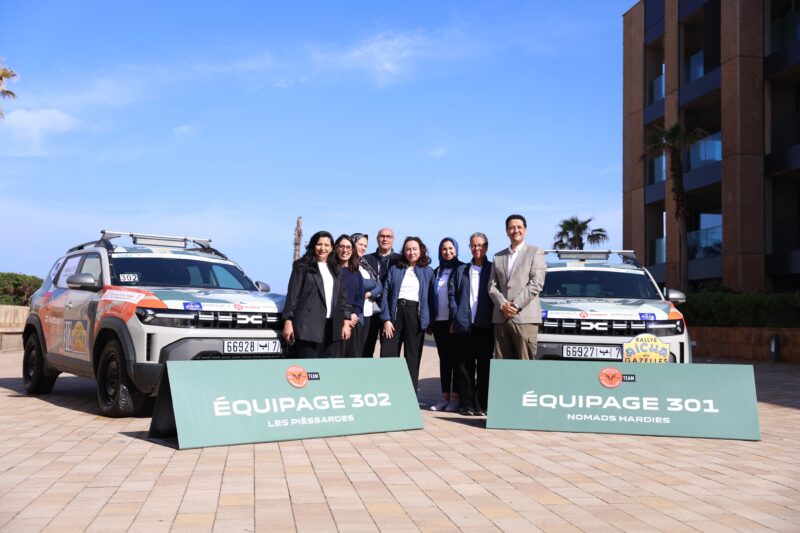 Photo Gazelles Dacia Maroc - Rallye Aïcha des Gazelles : Dacia Maroc passe à la vitesse supérieure