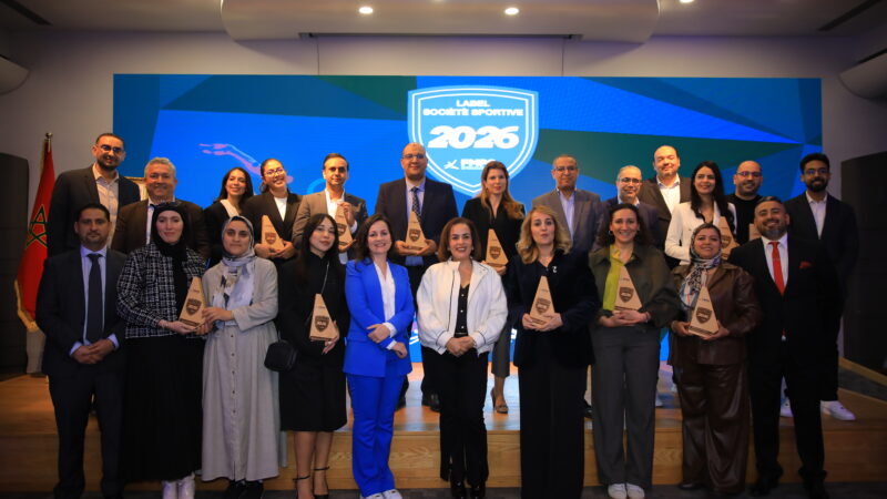 14 ENTREPRISES LABELISEES SOCIETE SPORTIVE 2026 2027 PAR LA FEDERATION MAROCAINE DES PROFESSIONNELS DU SPORT FMPS - Sport en entreprise : 14 sociétés labellisées « Société Sportive 2026-2027 »