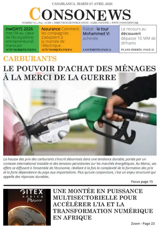 Couv Consonews Num 72 Hebdo - Numéro 72 – 07 Avril 2026