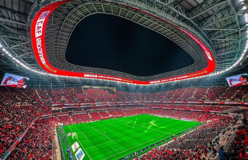 Stade Prince Moulay Abdellah - 5G / CAN 2025 : inwi leader dans 4 stades, pics à 461 Mbps