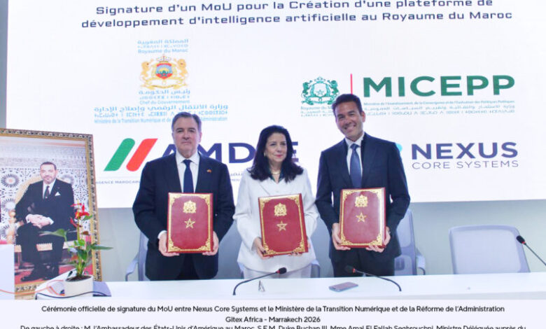 Nexus Core Systems lance la première “AI Factory” d’Afrique au Maroc VISUEL 2 copie 780x470 - Nexus Core Systems lance la première “AI Factory” d’Afrique au Maroc